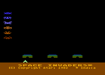 Space Invaders screenshot 4 for Atari 5200